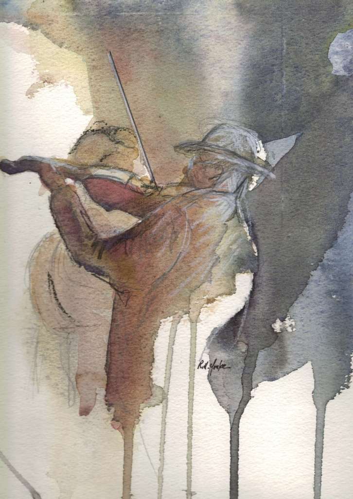 Old Joe Clark - Bluegrass Music Art